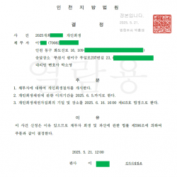 개시결정